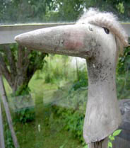 Statue of a storch